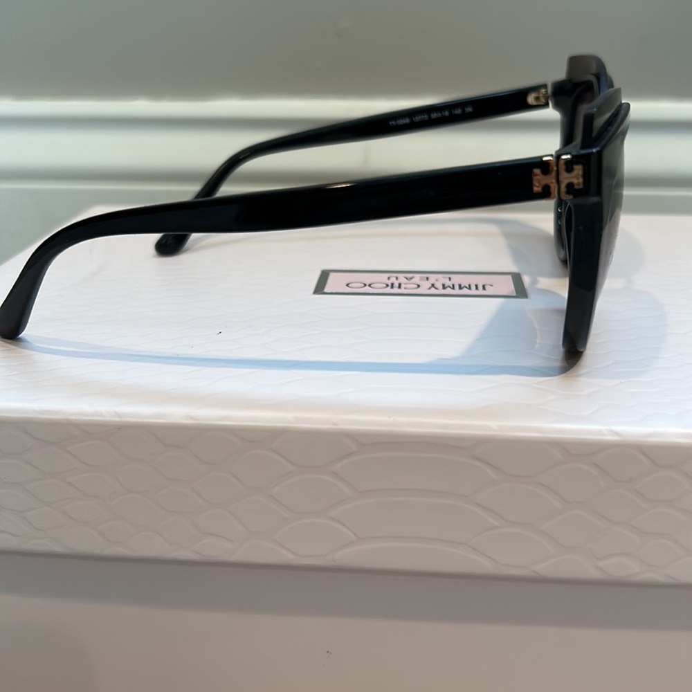 Tory Burch black sunglasses. - Picture 2 of 6